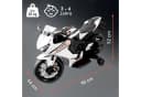 Lemodo Elektro-Kindermotorrad Honda weiß/schwarz Bild 3