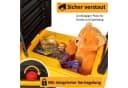 Lemodo Rutscherauto Sitzbagger mit beweglicher Schaufel, CAT Rutschauto, Gelb Bild 5