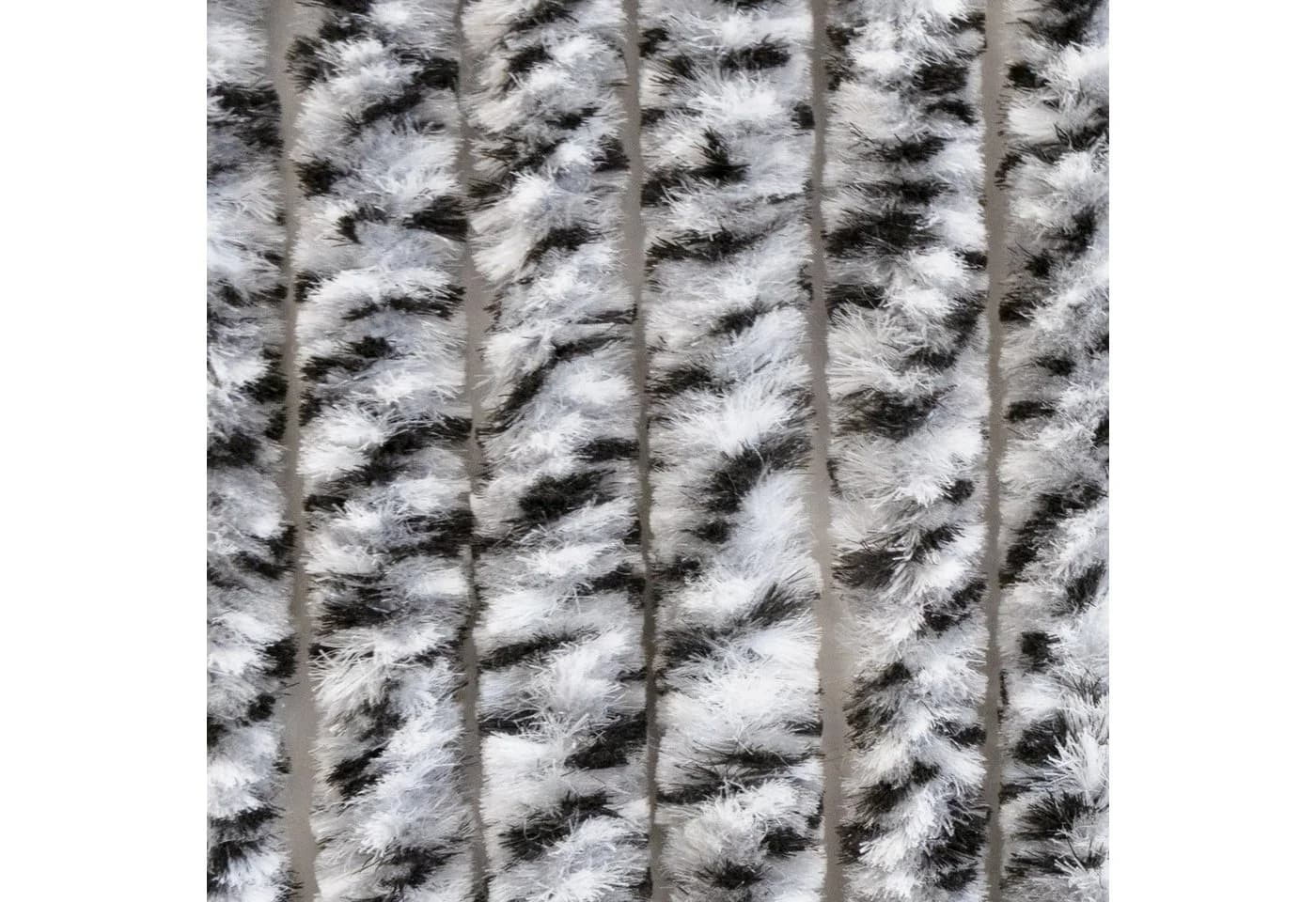 Lemodo Insektenschutz-Vorhang anthrazit-weiß 90x200 cm - Bild 4