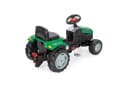 Lemodo Trettraktor Kinder Traktor mit Kettenantrieb Grün/Schwarz Bild 1