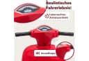 Lemodo Elektro-Kinderroller VESPA Rot mit abnehmbaren Stützrädern Bild 5