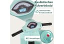 Lemodo Elektro-Kinderroller VESPA mit Stützrädern - Grün/Rot/Weiß Bild 5