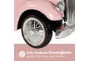 Lemodo Rutschauto Retrodesign Weiß/Rosa mit Stauraum Bild 5