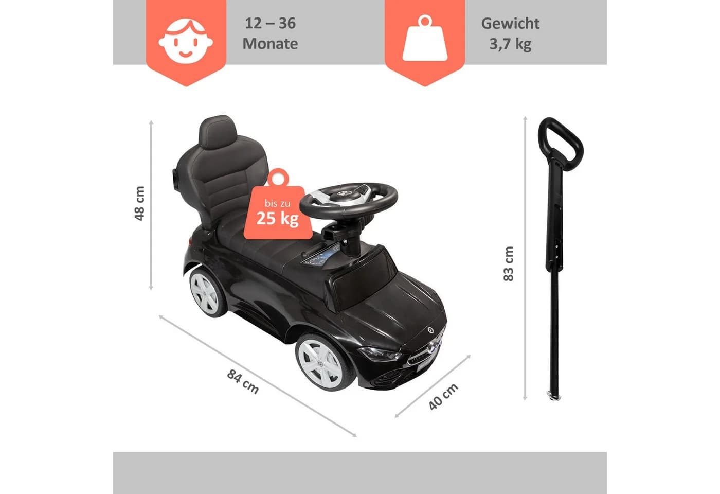 Lemodo Rutscherauto Mercedes C-Klasse