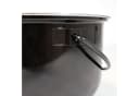 Lemodo Schwenkgrill Gulaschkessel 14 Liter emailliert rot/schwarz Bild 3