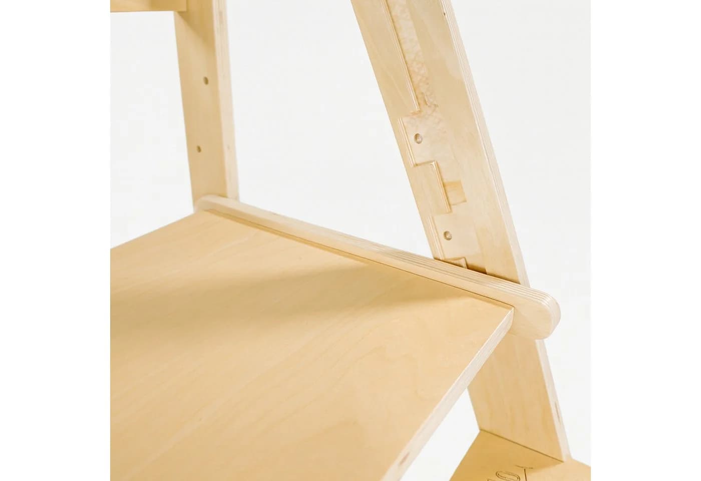Lernturm aus Birkenholz im Montessori-Stil - Bild 4