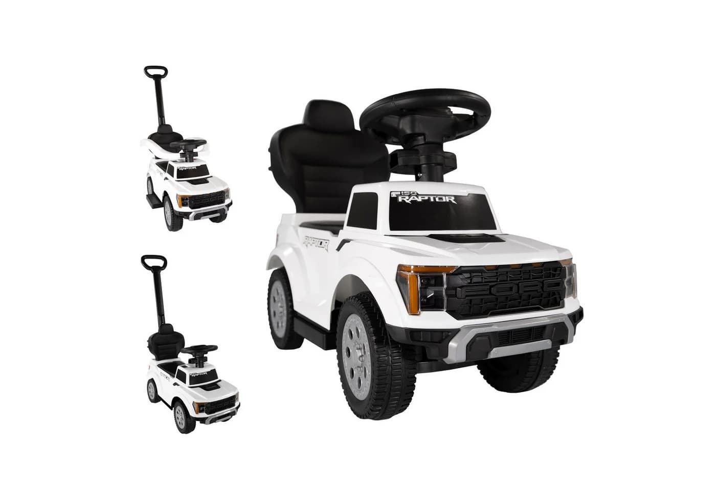 Lemodo Rutscherauto Ford F-150 mit Schiebestange und Sound-Lenkrad - Bild 2