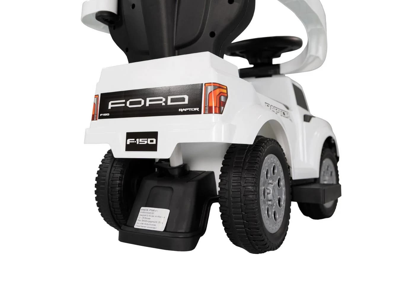 Lemodo Rutscherauto Ford F-150 mit Schiebestange und Sound-Lenkrad - Bild 5