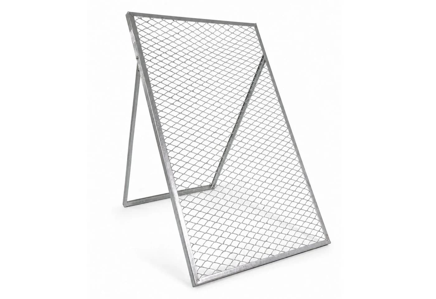 Lemodo Gartensieb 100x60 cm Galvanisierter Stahl