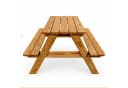 Lemodo Kinderpicknicktisch aus Holz Kiefer, Garten-Sitzgruppe Bild 1