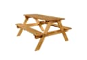 Lemodo Kinderpicknicktisch aus Holz Kiefer, Garten-Sitzgruppe Bild 2