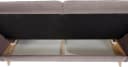 exxpo Sofa Fashion 3-Sitzer mit Schlafunktion Taupe Bild 4