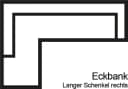 Essbank EXXPO Barista Eckbank Anthrazit Luxus-Microfaser Bild 5