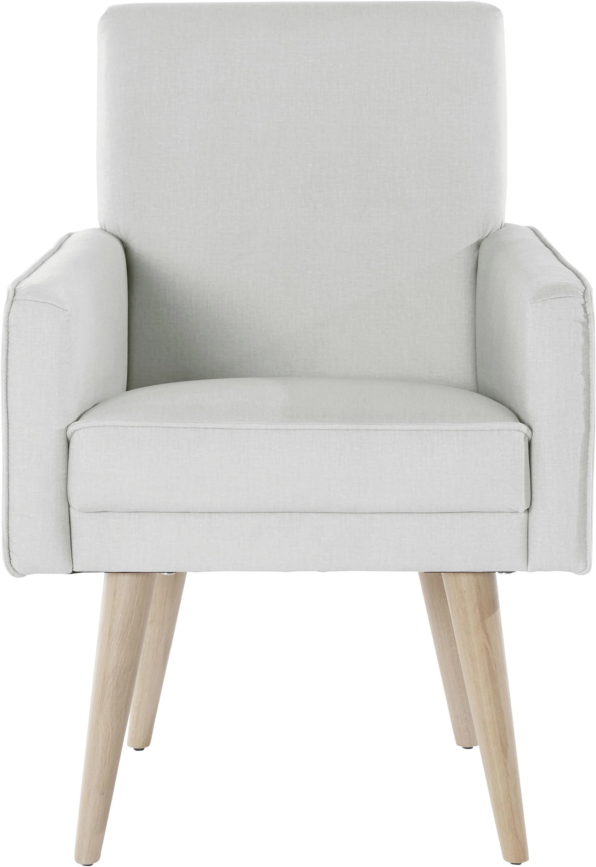 EXXPO Loungesessel Lungo Beige Melange Moderner Kedernaht