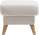 Hocker EXXPO SOFA FASHION Samso Beige Cord Modern Bild 4