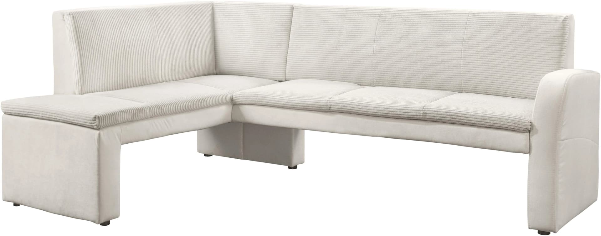 EXXPO Eckbank Cortado Beige Samtvelour Modern