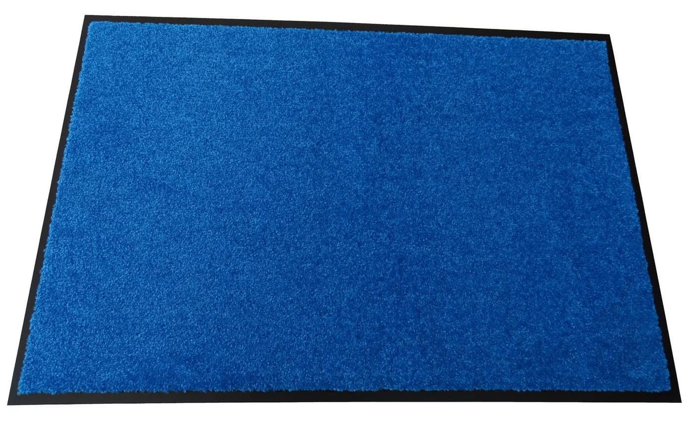 Mertex Fußmatte Kiel Schmutzfangmatte rundum Rand rechteckig Azur - Bild 2