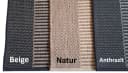 Mertex Läufer Teppichläufer Rom Beige Flachgewebt Meterware Bild 3