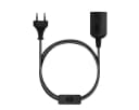 kwmobile Lampenfassung E27 mit Schalter und 3,5m Kabel Bild 2