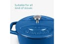 Navaris Mini Cocotte Set 4-tlg. Gusseisen Töpfe mit Deckel Blau Bild 5