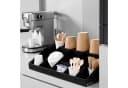 Navaris Kaffee Organizer Schwarz mit 10 Fächern Bild 1