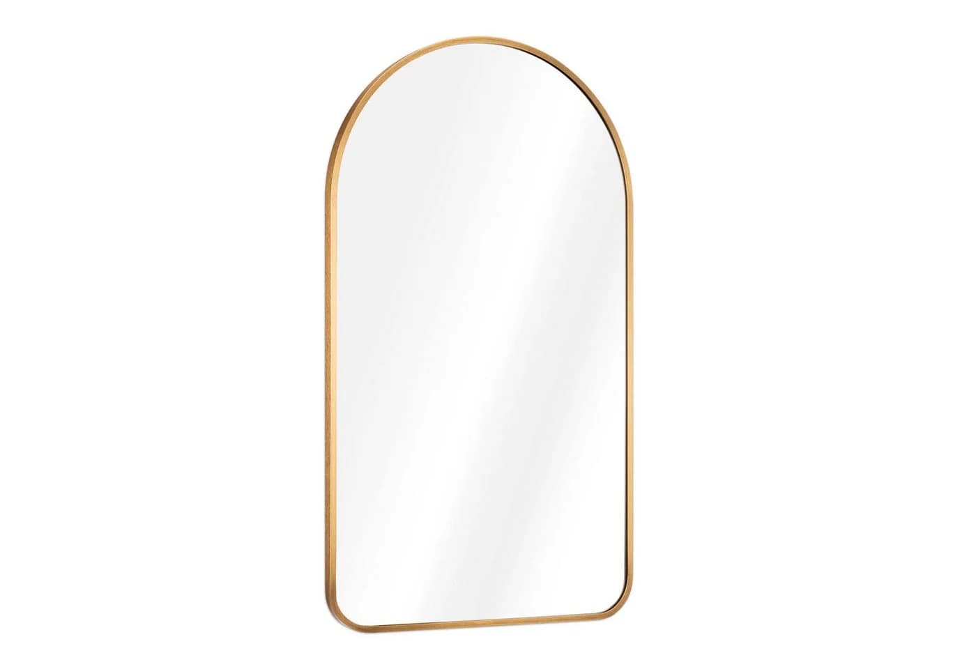 Navaris Wandspiegel 45x80 cm Gold mit Rahmen - Bild 2