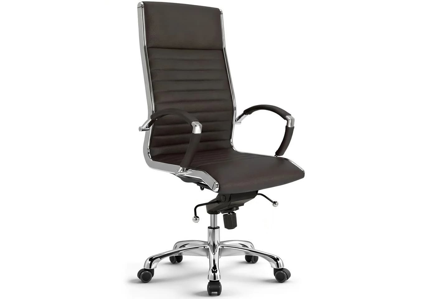 Versee Montreal Bürostuhl Leder, 150kg belastbar, ergonomisch - Bild 2