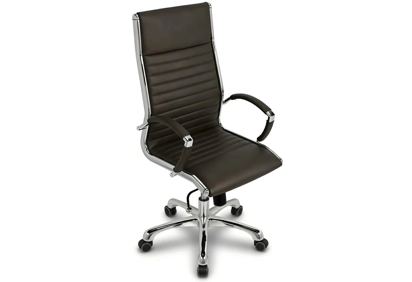 Versee Montreal Bürostuhl Leder, 150kg belastbar, ergonomisch - Bild 4
