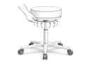 Versee Drehhocker Arbeitshocker Echtleder Höhenverstellbar 150kg Belastbar Bild 5