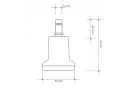 Versee Bürostuhlgleiter Schwarz 11x22mm + 5 Filze Bild 5