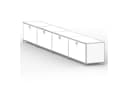 Versee Lowboard 4 Klappen Metall Weiß Modern Bild 3