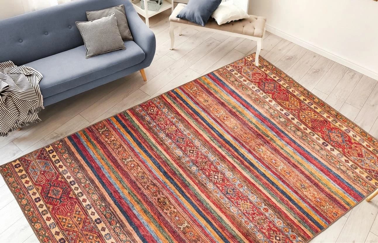 ME GUSTA Teppich Faye 725 Vintage Orientalisch Bunt Rot
