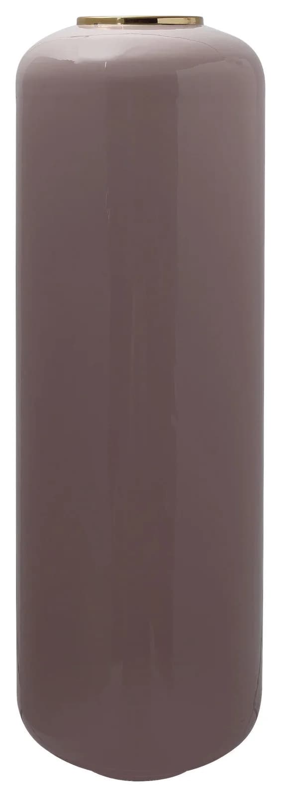 Kayoom Bodenvase Art Deco 215 Rosa/Gold Metall