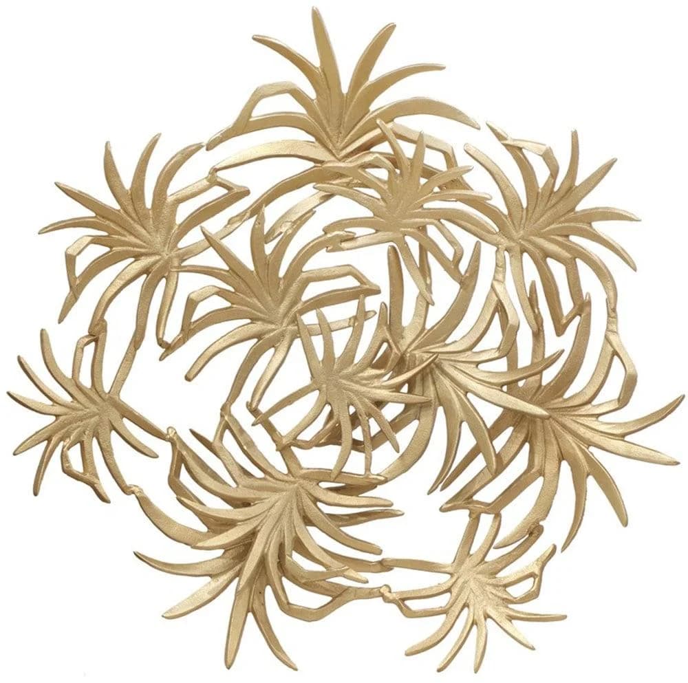 KAYOOM Wanddeko Domizil 425 Gold Metall Wanddekoobjekt