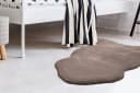 PADIRO Fellteppich Rabbit Light Sheepskin Taupe 60x90cm Bild 2
