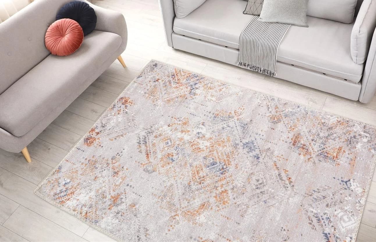 Arte Espina Teppich Prayer 400 Vintage Beige Polyester