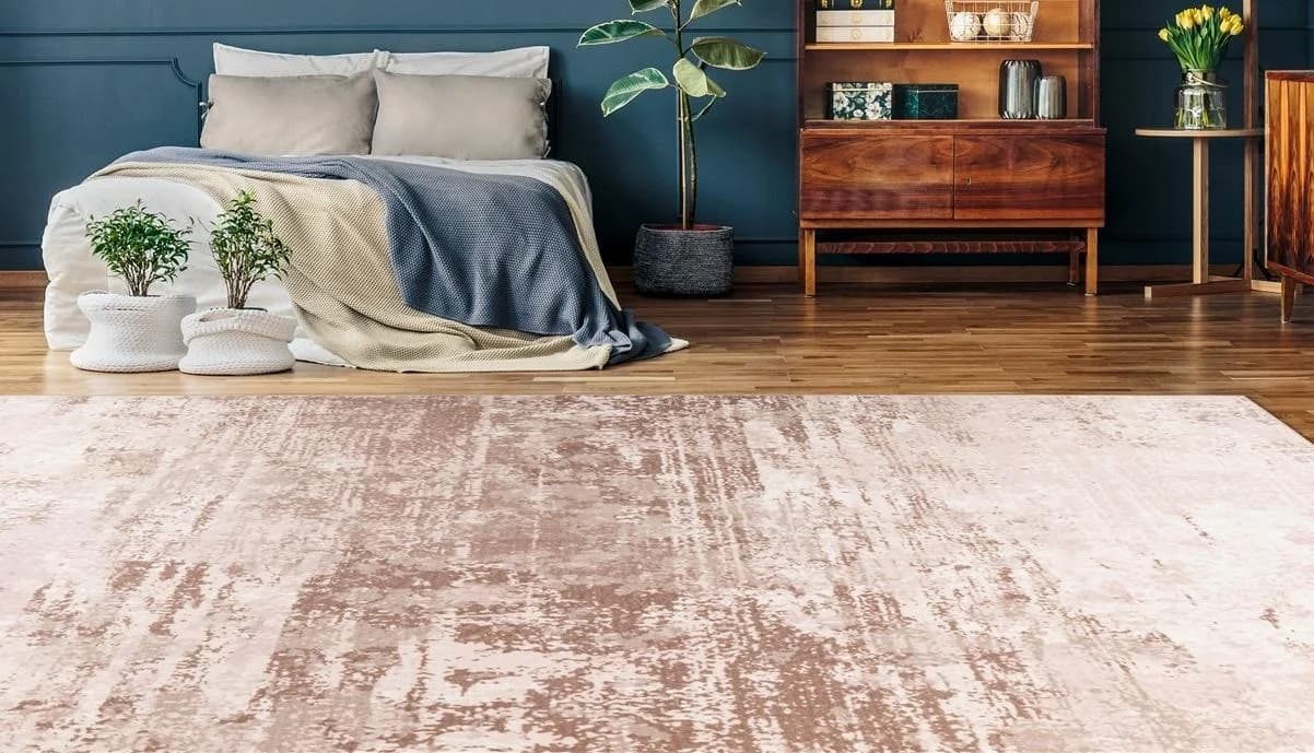 Arte Espina Teppich Saphira 100 Beige Vintage Kurzflor