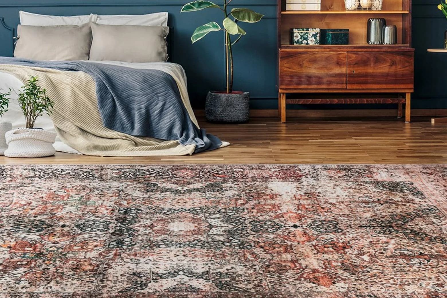 Arte Espina Teppich Saphira 200 Beige Vintage Kurzflor Polyester