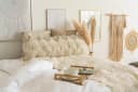 KAYOOM Dekokissen Bohist 125 Beige Natur Woll-Optik Fransen Bild 3