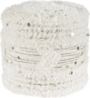 Kayoom Pouf Bohist 425 Beige Handgefertigt mit Fransen Bild 2