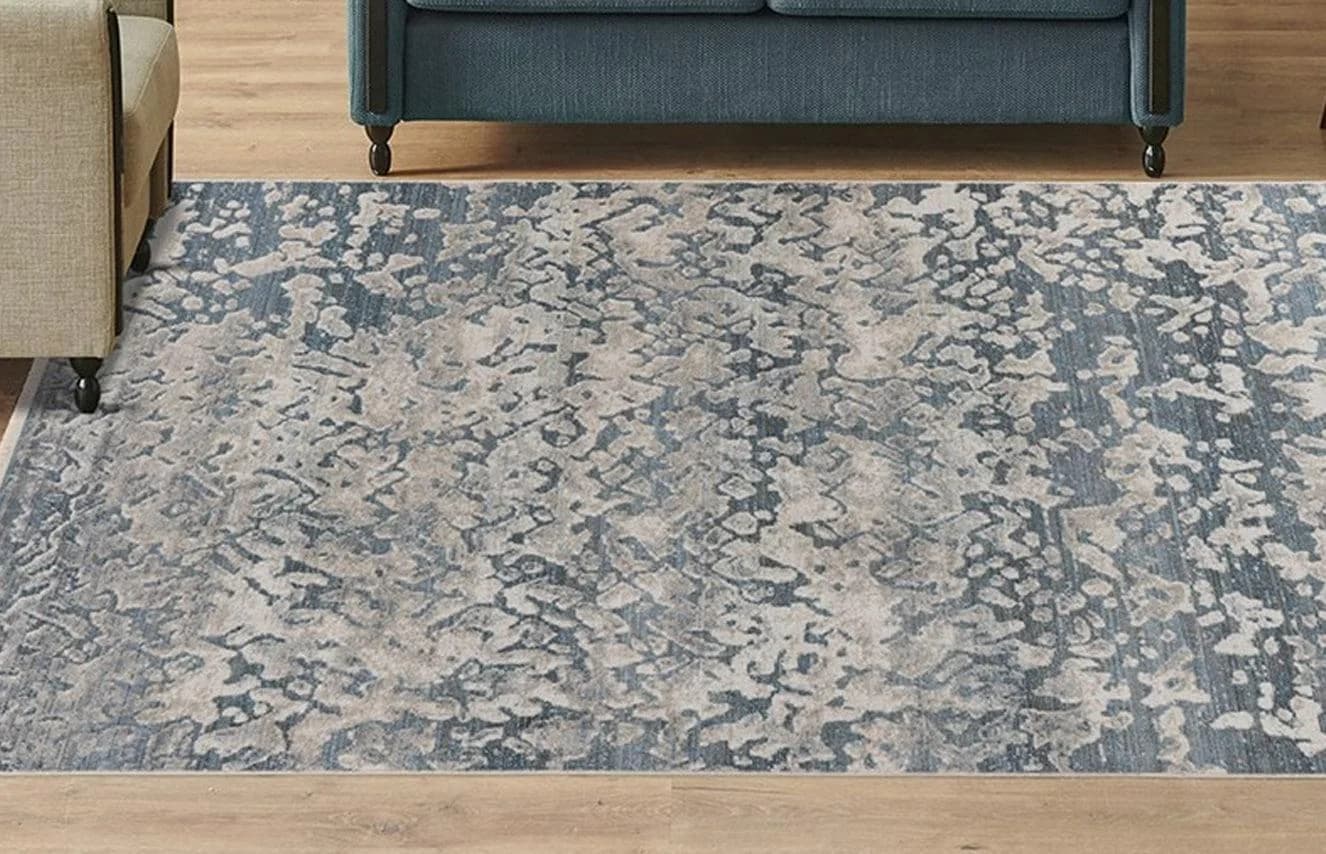 KAYOOM Dilan 300 Teppich Anthrazit Orientalisch Vintage Kurzflor