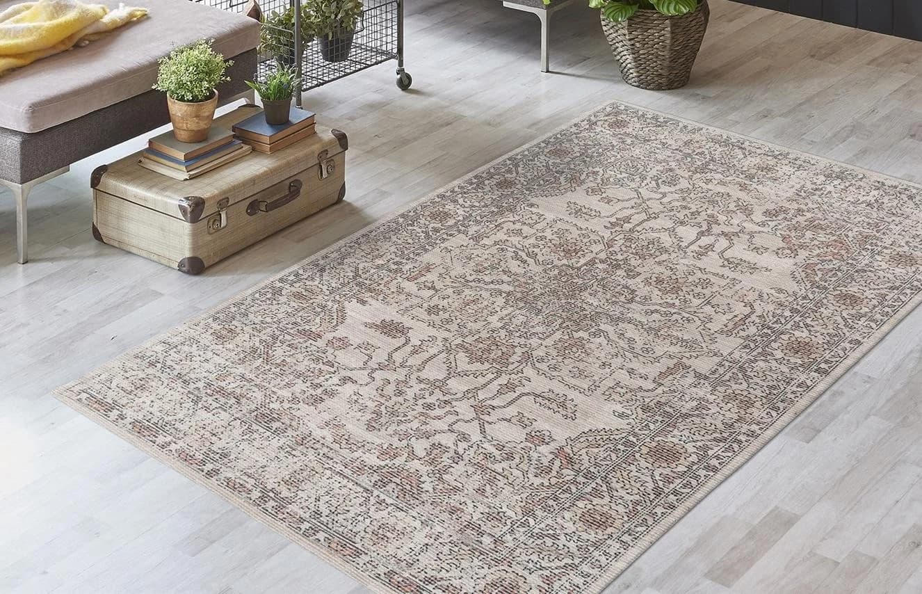 KAYOOM Percy 300 Teppich Beige Vintage Design