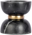 Kayoom Kerzenhalter Satori 125 Schwarz Marmor Metall Bild 2