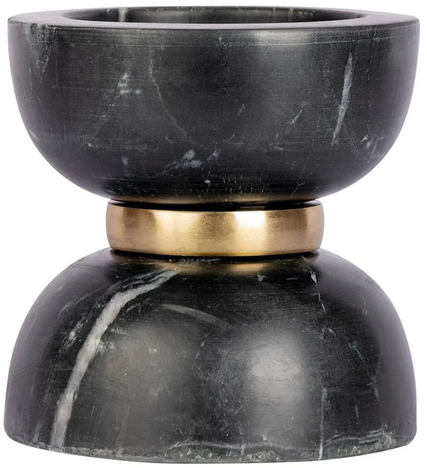 Kayoom Kerzenhalter Satori 125 Schwarz Marmor Metall - Bild 2