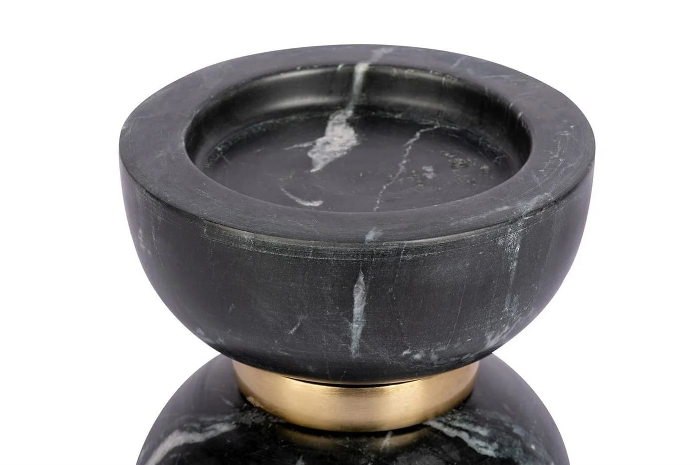 Kayoom Kerzenhalter Satori 125 Schwarz Marmor Metall - Bild 4