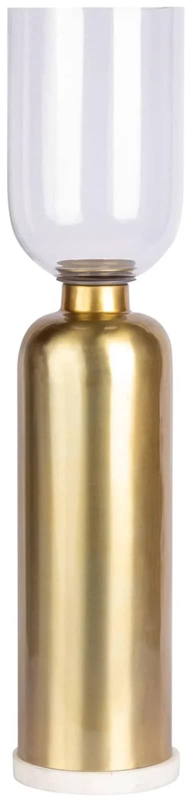 Kayoom Bodenkerzenhalter Shyam 225 Metall Marmor Glas