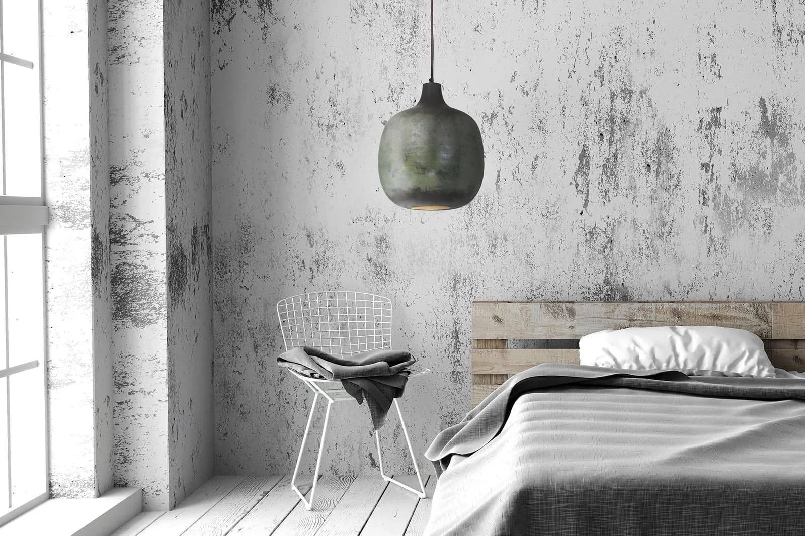 KAYOOM Hängeleuchte Mican Industrial Design Bronze