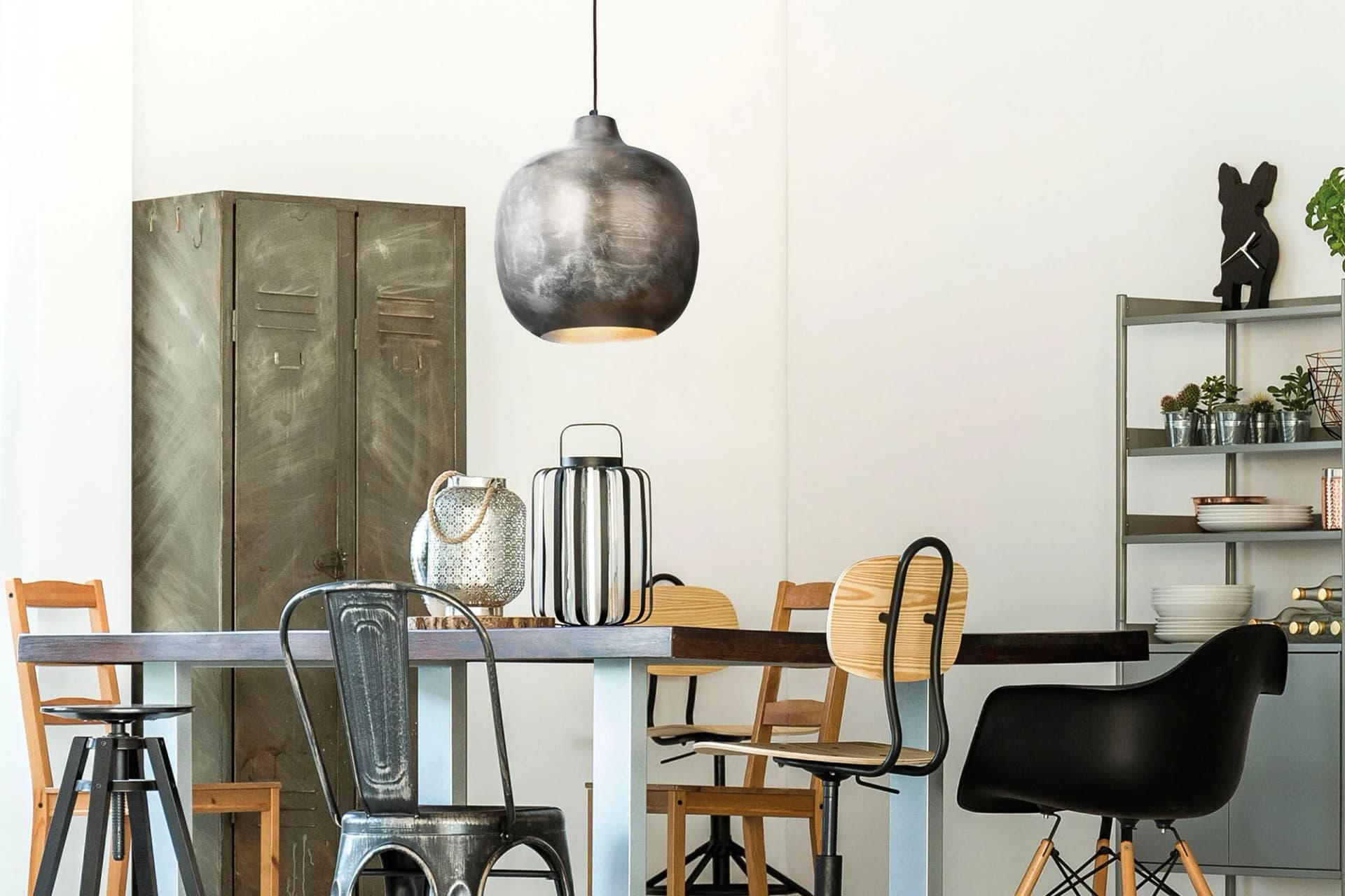 KAYOOM Hängeleuchte Sawyer Industrial Style Bronze