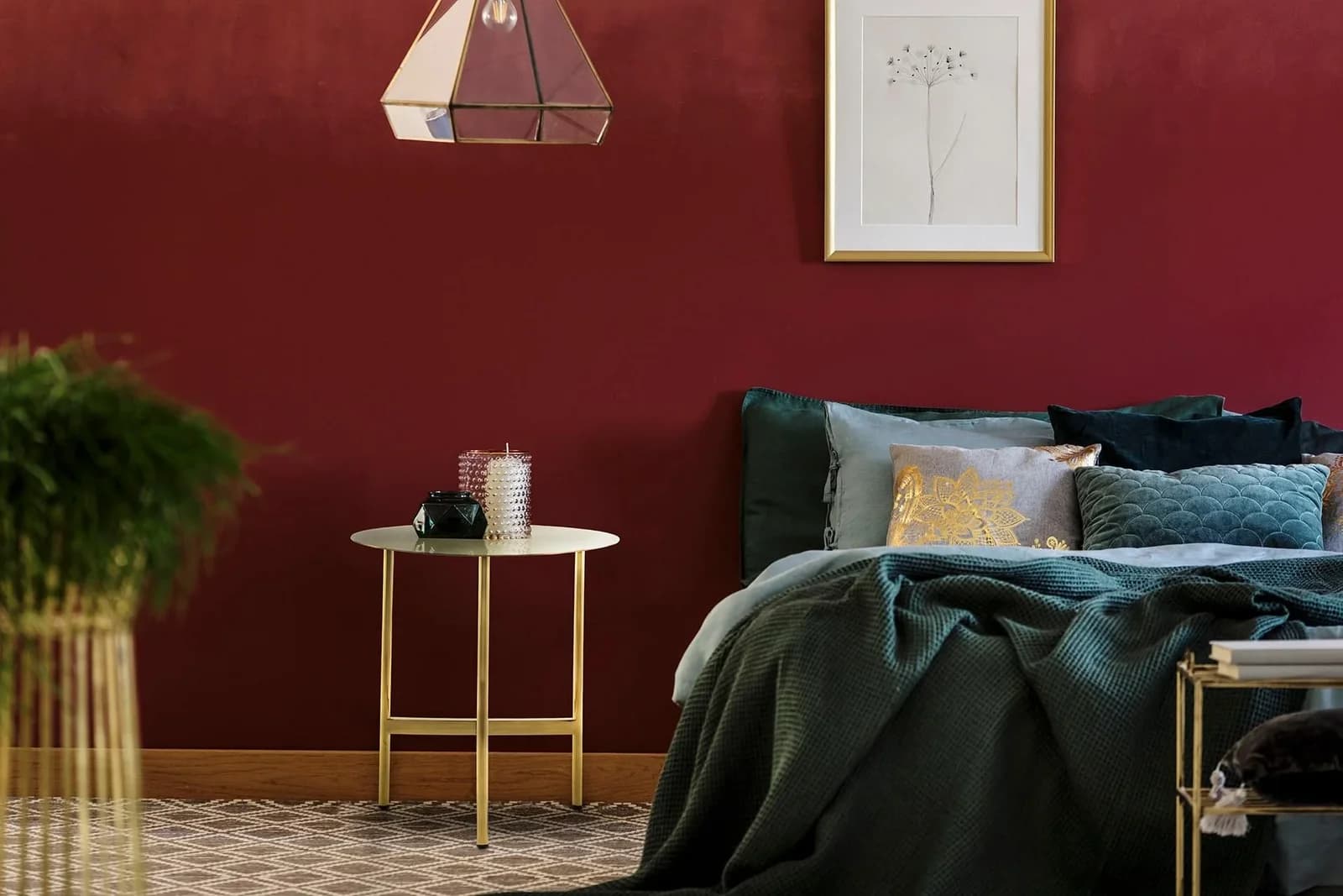 Beistelltisch KAYOOM Pero 125 Minimalistisches Design Gold