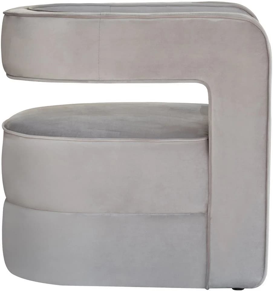 Kayoom Venice 125 Cocktail-Sessel Taupe Moderner Lounge-Sessel - Bild 5